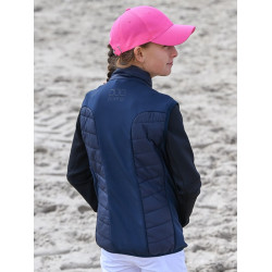 Mouwloze bodywarmer Jump'In Dax compatibel met airbag Marine Marineblauw