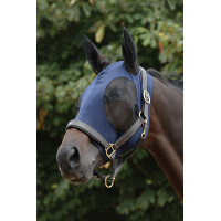 Weatherbeeta vliegenmasker van gaas Marineblauw / zwart