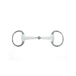 Flexi gebroken enkelgebroken bit met olijfvorm Korsteel