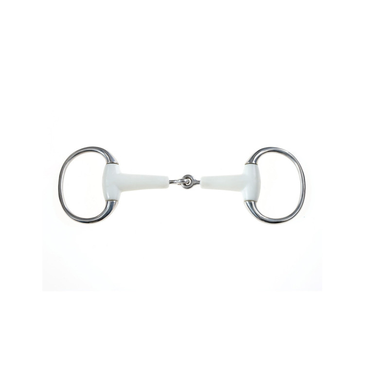 Flexi gebroken enkelgebroken bit met olijfvorm Korsteel