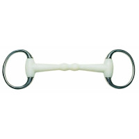 Olivensnaffle Flexi Korsteel Ivoor Beige Olivensnaffle Flexi Korsteel Ivoor Beige