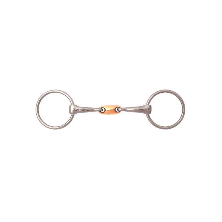 Gebroken ringen bit roestvrij staal Korsteel Gebroken ringen bit roestvrij staal Korsteel