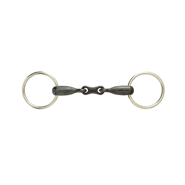Mors gebroken ringen in Franse schakels Korsteel Mors gebroken ringen in Franse schakels Korsteel