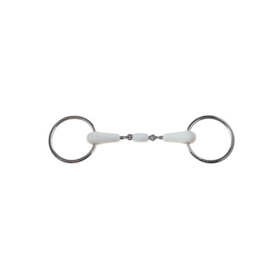 Mors double brisure Flexi Korsteel Ivoire