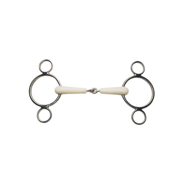 Mors Mullen met 2 ringen Flexi Korsteel Mors Mullen met 2 ringen Flexi Korsteel