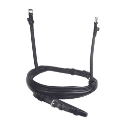 Gecombineerde neusriem Collegiate Mono Crown Zwart