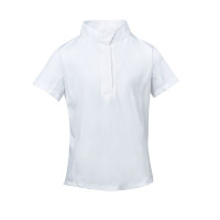 Wedstrijdpolo met korte mouwen Dublin Ria Wit