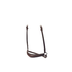 Duitse neusriem Collegiate Mono Crown Bruin