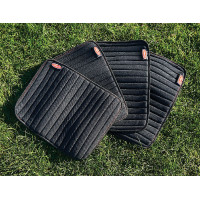 Onderlappen Weatherbeeta Therapy-Tec set van 4 Zwart / rood Onderlappen Weatherbeeta Therapy-Tec set van 4 Zwart / rood