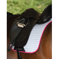 Reflecterend dressuurzadeldek Prime Weatherbeeta Zilver / roze