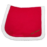 Zadeldek Kerstmis Equithème Rood