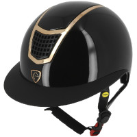 Equithème Airy LM Helm Glanzend carbonzwart
