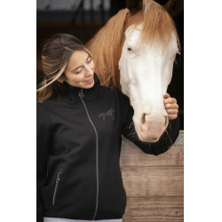 Pénélope Tweeny strass jas Zwart Pénélope Tweeny strass jas Zwart