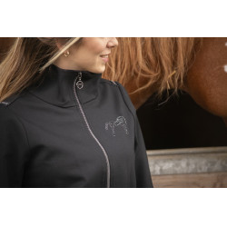 Pénélope Tweeny strass jas Zwart Pénélope Tweeny strass jas Zwart