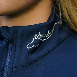 Kinderjas HV Polo Lilian Marine Marineblauw