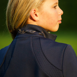 Kinderjas HV Polo Lilian Marine Marineblauw