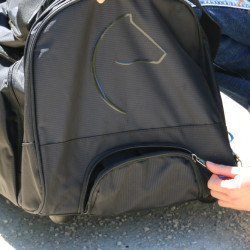 Equithème Sport rolkoffer Zwart Equithème Sport rolkoffer Zwart