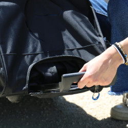 Equithème Sport rolkoffer Zwart Equithème Sport rolkoffer Zwart