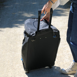 Equithème Sport rolkoffer Zwart Equithème Sport rolkoffer Zwart