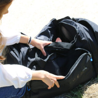 Equithème Sport rolkoffer Zwart Equithème Sport rolkoffer Zwart