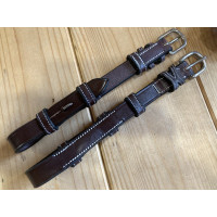 Korte martingaalriemen Jump'In week Mahonie Bordeaux