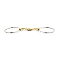 Mondstuk 2 ringen 110 mm Jump'In dikke bit 20 mm dubbel gebroken