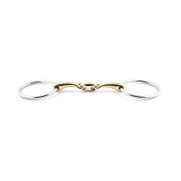 Mors 2 anneaux 70 mm Jump'In double brisure