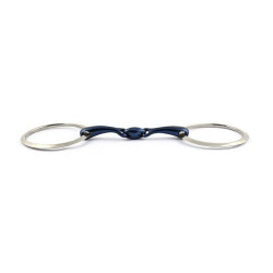 Bit Jump'In Blue Steel grote platte ringen dubbel gebroken