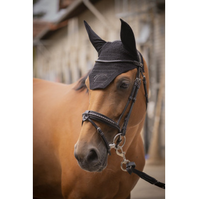 Paardendeken Pénélope Katoen Zwart