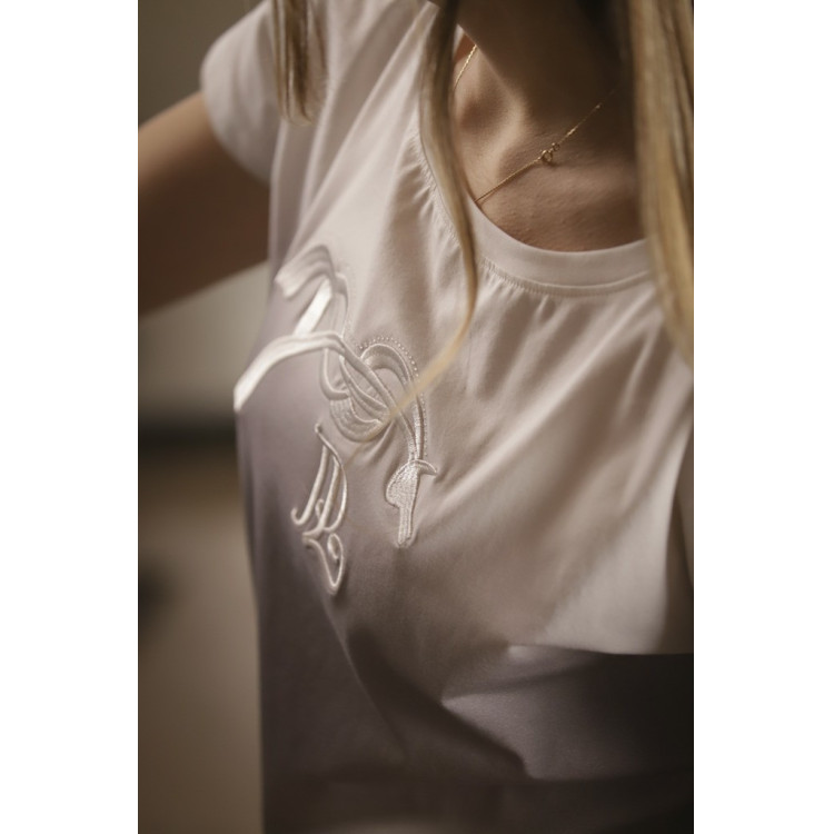 T-shirt Poppy Strass Pénélope T-shirt Poppy Strass Pénélope