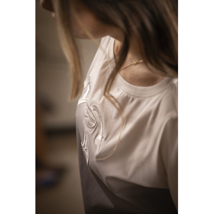 T-shirt Poppy Strass Pénélope T-shirt Poppy Strass Pénélope