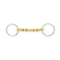 Mors de filet de bride Jump'In à boules