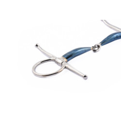 Mors Jump'In blue steel à aiguilles bloqué Mors Jump'In blue steel à aiguilles bloqué