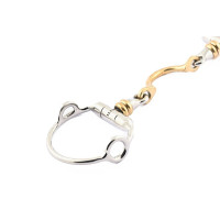 Mors releveur Jump'In à olives double brisure à rouleaux avec passage de langue