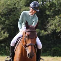 Wedstrijdpolo Flags & Cup Isla lange mouwen Groen