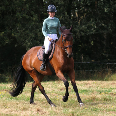 Wedstrijdpolo Flags & Cup Isla lange mouwen Groen