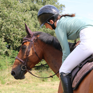 Wedstrijdpolo Flags & Cup Isla lange mouwen Groen