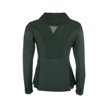 Wedstrijdjas Hunter Woman Slim fit HKM Donkergroen