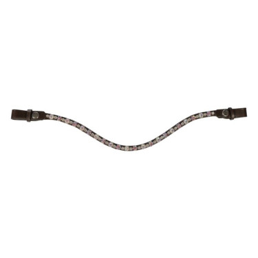 Frontale Daisy HKM Bruin / donkerroze