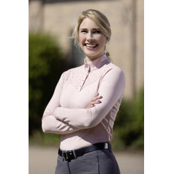 Functioneel T-shirt HKM Berry Lace Oudroze