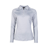 Functioneel T-shirt HKM Rosewood Allover Print Lichtgrijs