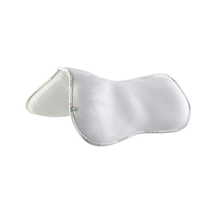 Geheugenschuim schokdemper met hexagonaal gel en verhoogd achterstuk Acavallo Geheugenschuim schokdemper met hexagonaal gel en verhoogd achterstuk Acavallo