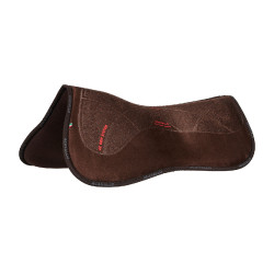 Geheugenschuim schokdemper met hexagonaal gel en verhoogde voorkant Acavallo Bruin / brons