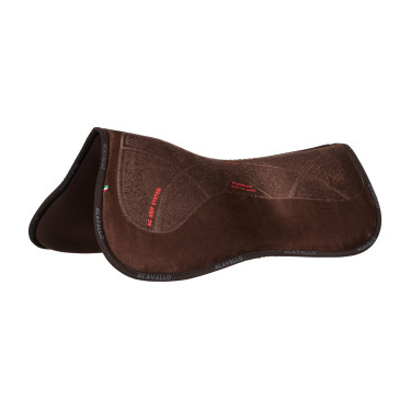 Geheugenschuim schokdemper met hexagonaal gel en verhoogde voorkant Acavallo Bruin / brons