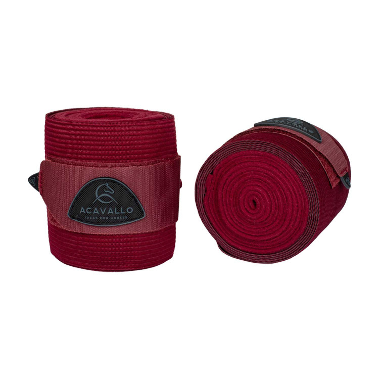 Elastische fleece oefenbanden Acavallo per 2