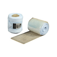 Gel- en fleecebanden Acavallo per paar Wit Gel- en fleecebanden Acavallo per paar Wit