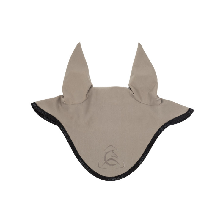 Lycra vliegenmasker met siliconen Acavallo-logo