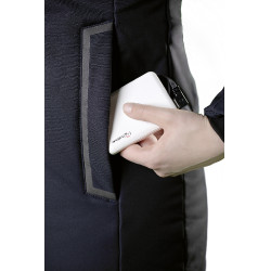 Verwarmde jas Elegant Style HKM Zwart