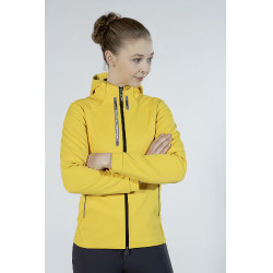 Softshell-jas HKM Performance Geel