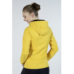 Softshell-jas HKM Performance Geel